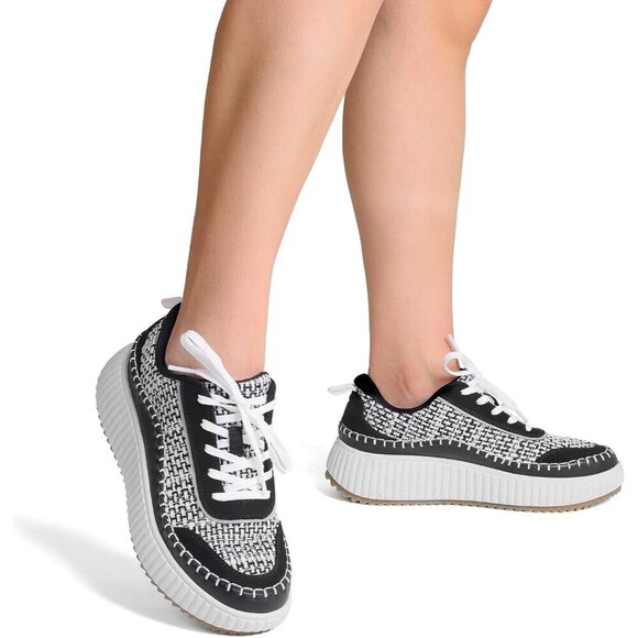 Women Chunky Sneakers Arch Comfortable Casual Platform Fashion  Sneaker - Picture 6 of 7